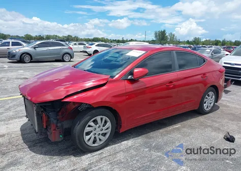 2017 Hyundai Elantra Se из США, поврежденный, VIN 5NPD74LF5HH126776